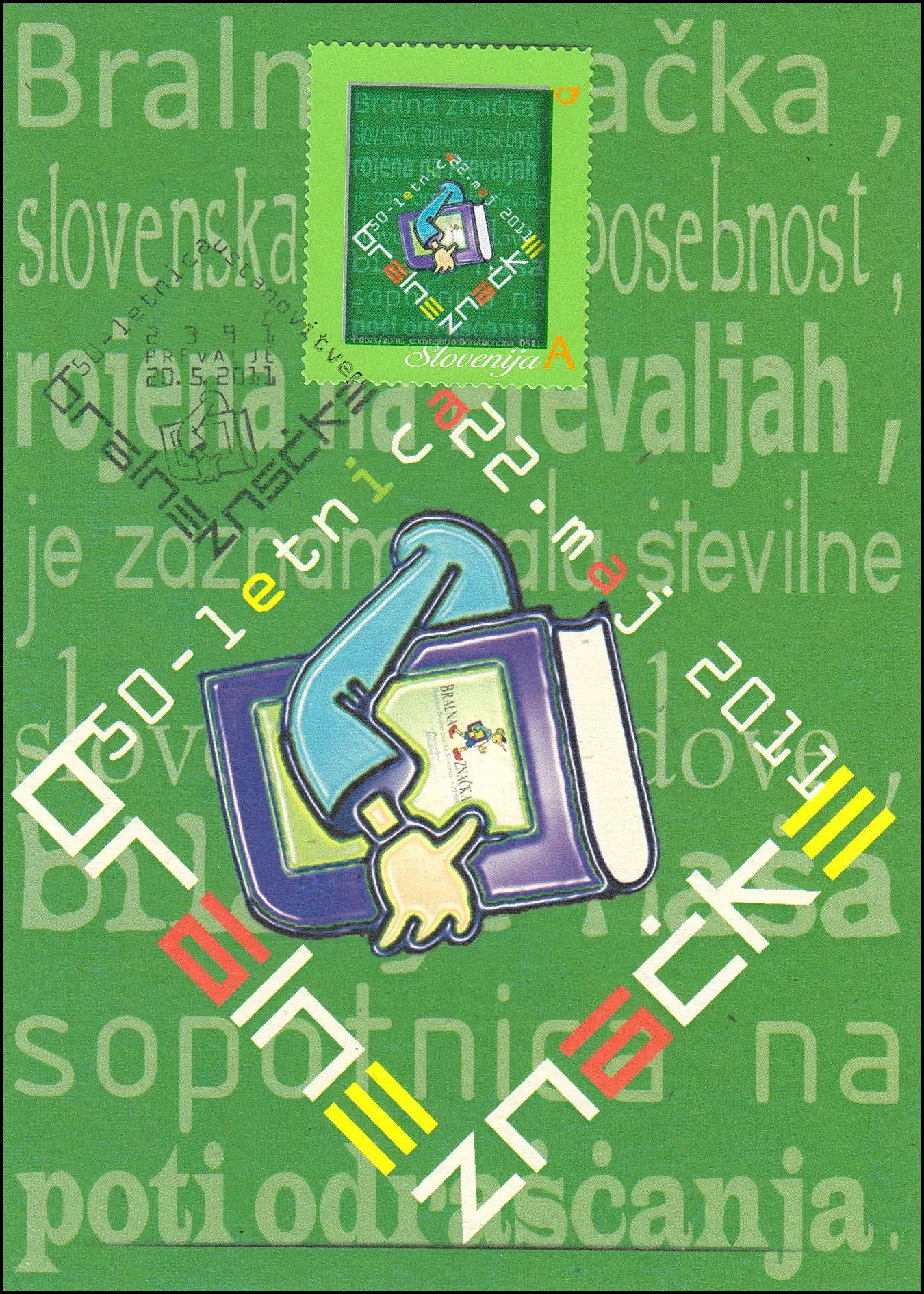 50 - LETNICA USTANOVITVE BRALNE ZNAČKE